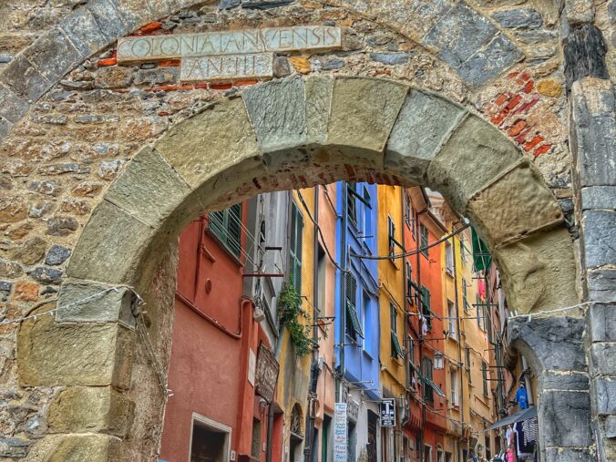 Gate to Porto Venere, Italy